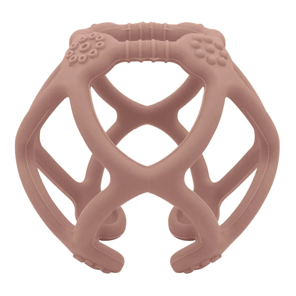 Playground Silicone Teething Ball - Rose