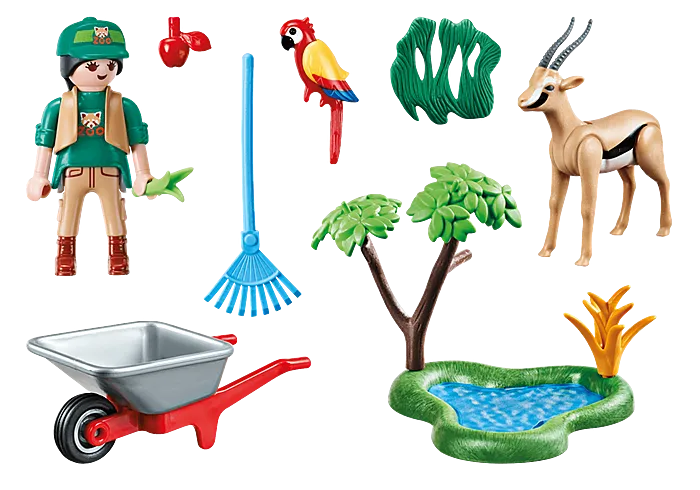 Playmobil Family Fun Zoo Gift Set