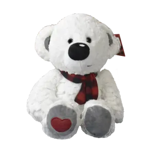 Six Flags Friends Holiday Bear with Scarf