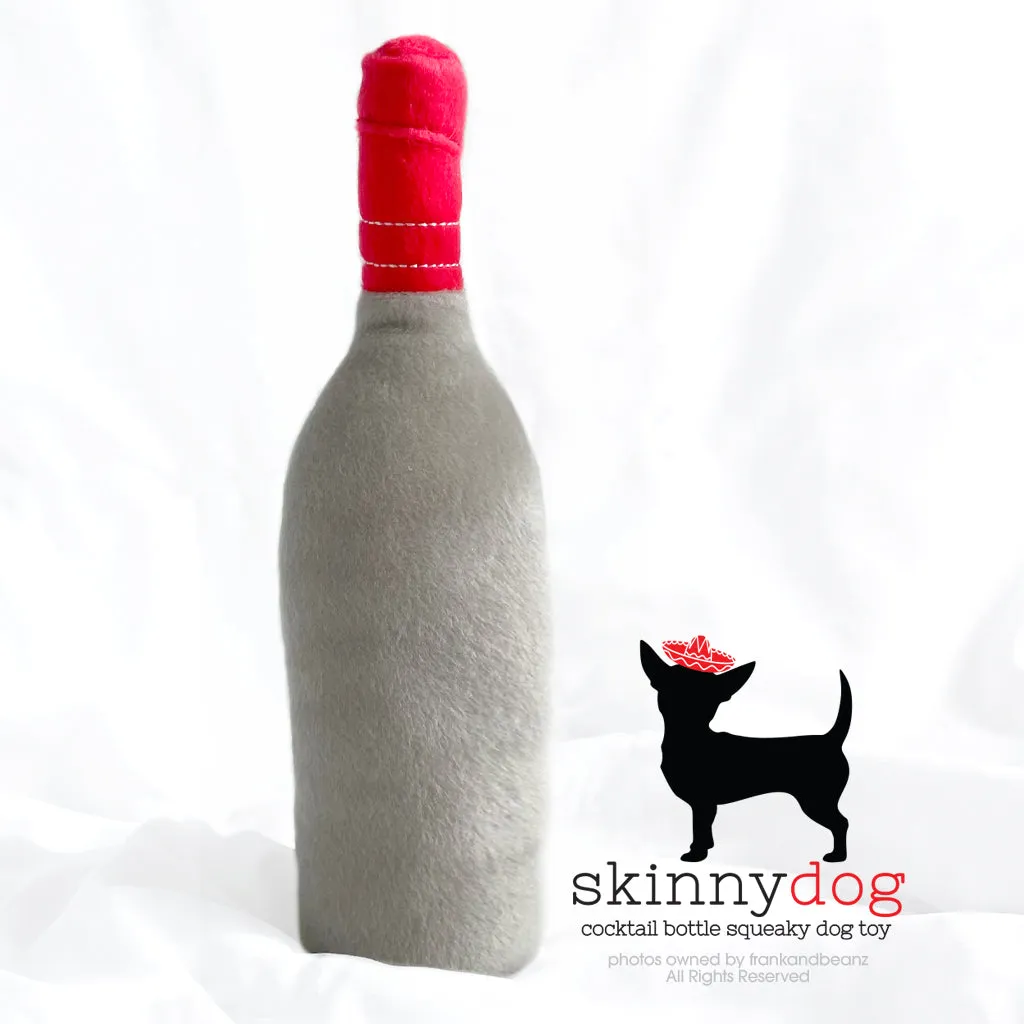 Skinny Dog  Margrrrrita Cocktail Bottle Dog Toy