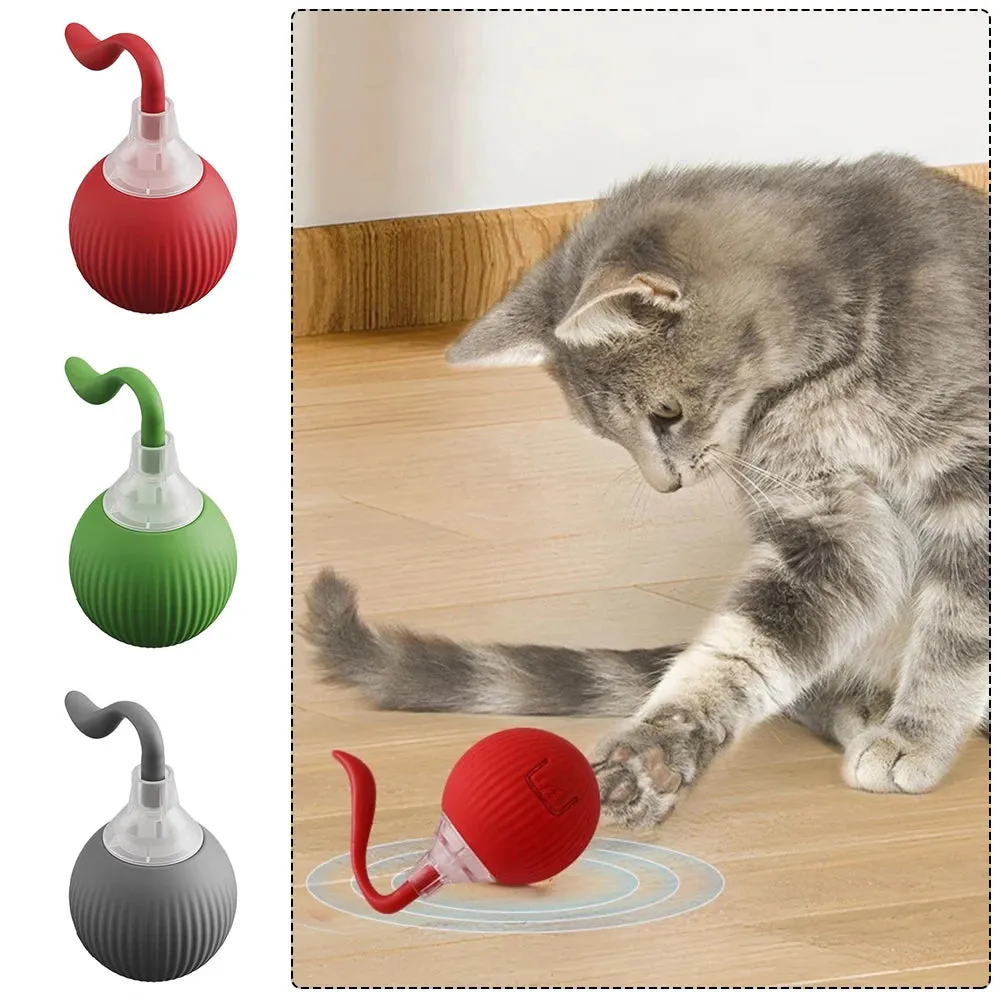 Smart Rechargeable Cat & Dog Interactive Rolling Toy