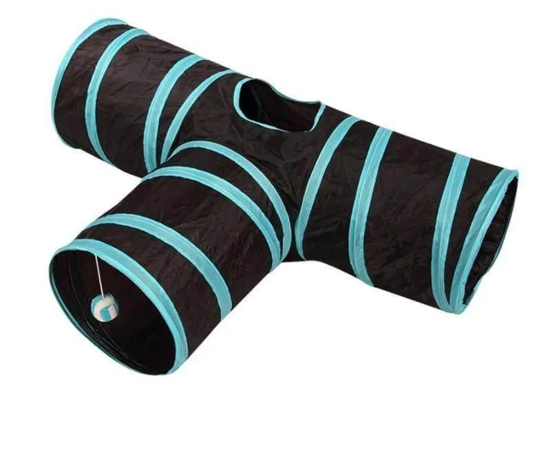 Subway Fun Foldable Cat Tunnel Toy