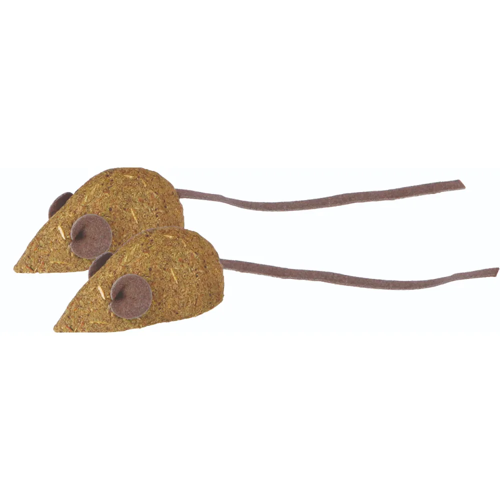 Trixie Set of Catnip Mice for Cats