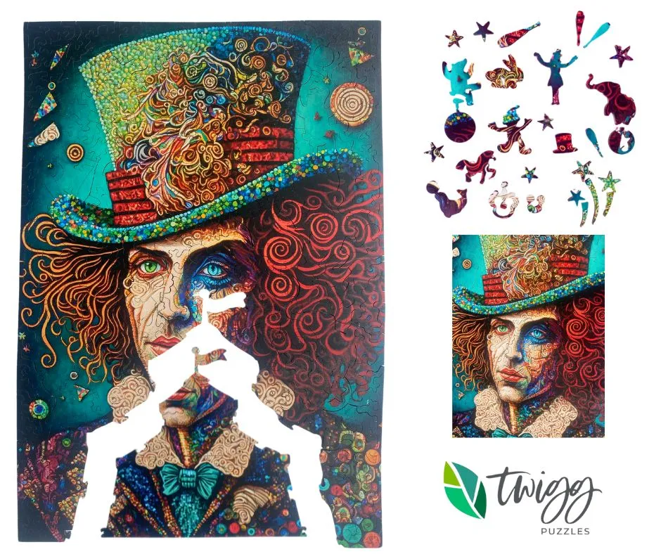 Twigg Jigsaw Puzzles Mad Hatter - 282 Pieces