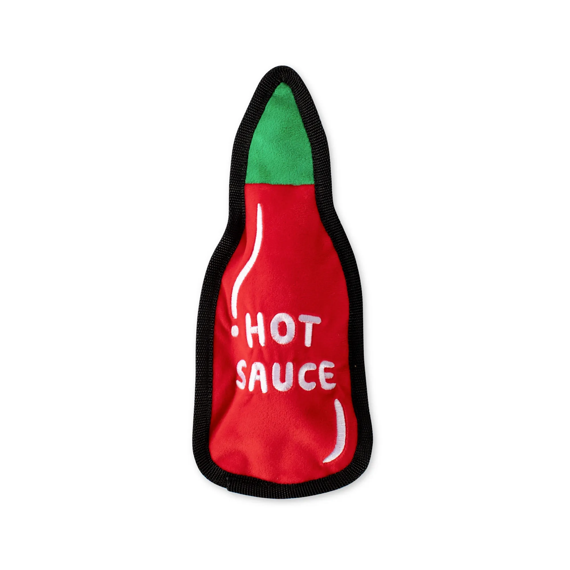 UnStuffed Hot Sauce, Dog Squeaky Plush toy