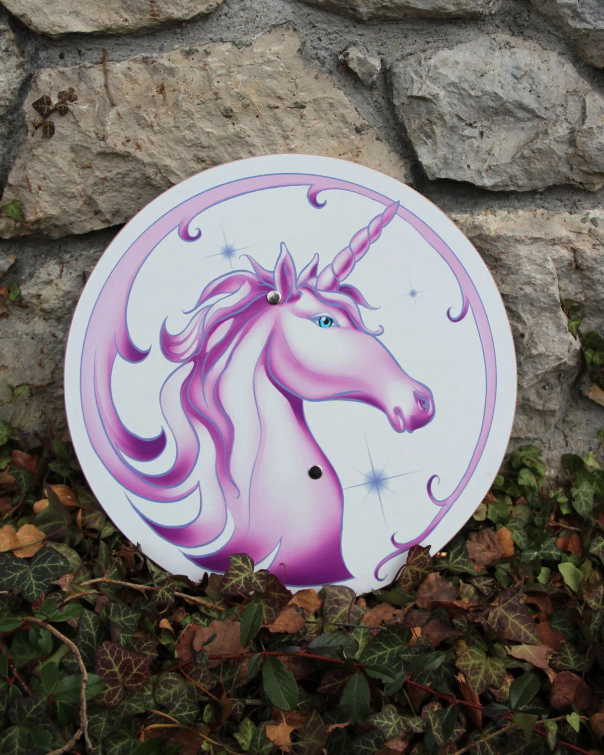 Vah Arabella Unicorn Wooden Shield