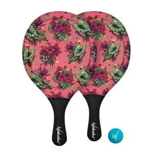 Waboba Beach Paddle Set Tropical Floral 186C06_A