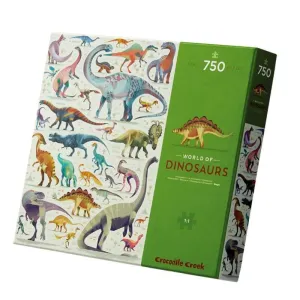 World of Puzzle 750pc - Dinosaurs