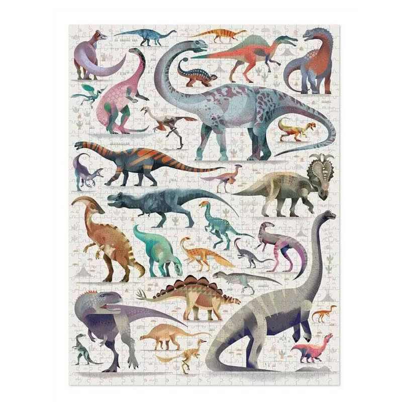 World of Puzzle 750pc - Dinosaurs