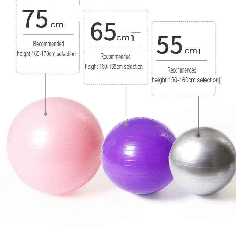 Yoga ball thickened explosion-proof gymnastics ball children's gymnastics dance fitness ball yoga